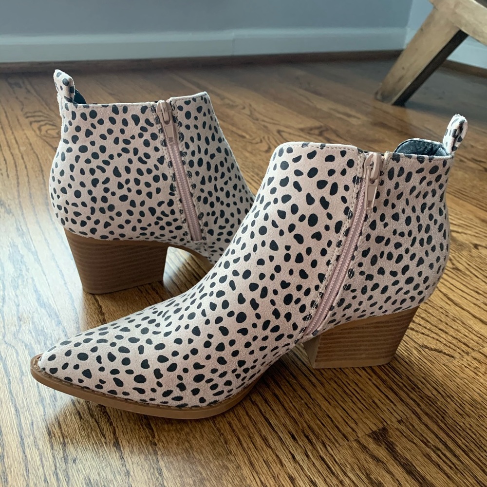 Leopard Booties
